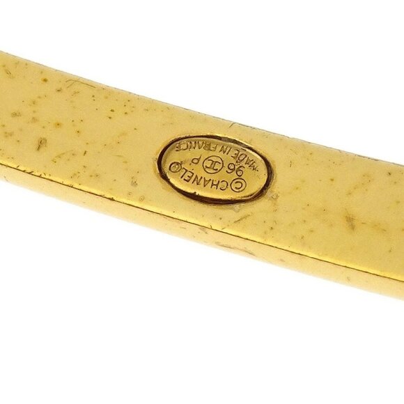 Chanel Bracelet Gold Black 96P - Picture 4 of 4